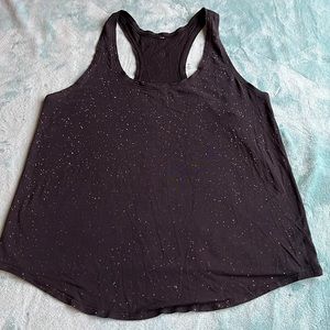 Black and grey racer back